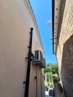 Click Here To Enlarge This Photo Of Residential Multi-Split Air Conditioning Installation