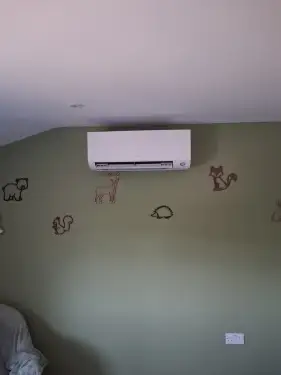 Click Here To Enlarge This Photo Of Residential Multi-Split Air Conditioning Installation